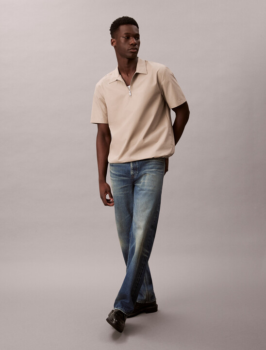 SS BNG 1/4 ZP ESY SHVintage Khaki