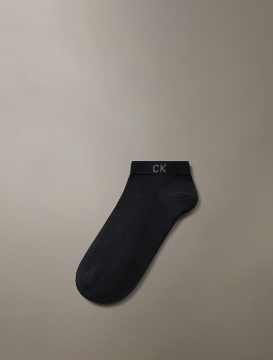 CK Logo Low Cut Socks