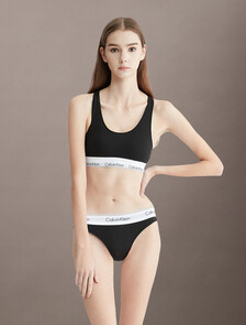 Icon Cotton 3 Pack Bikini, Black/ White/ Grey Heather (Legacy OGH), hi-res