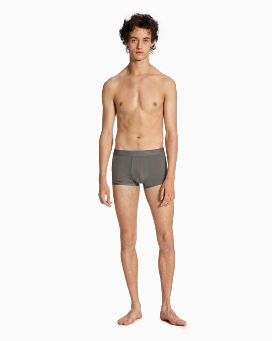 CK BLACK MICRO LOW RISE TRUNK