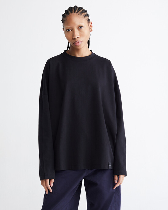 STANDARDS COMPACT COTTON LONG SLEEVE TEE