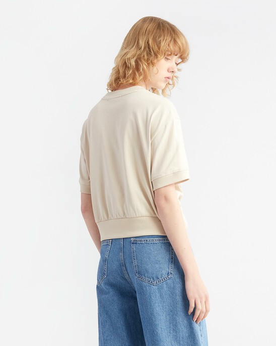 INFINITE COOL FRONT KNOT TEE