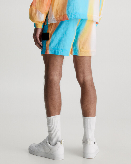 Recycled Nylon Multicolour Shorts