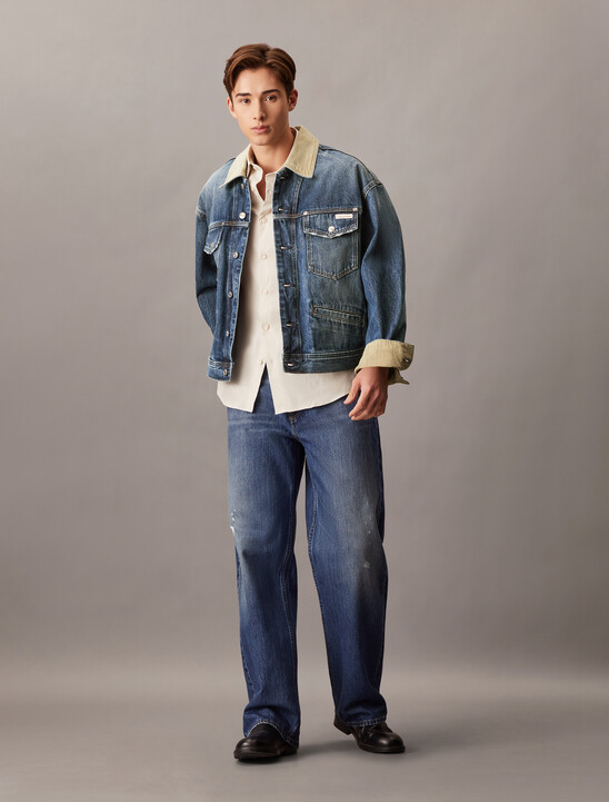 80s Icon Denim Trucker Jacket