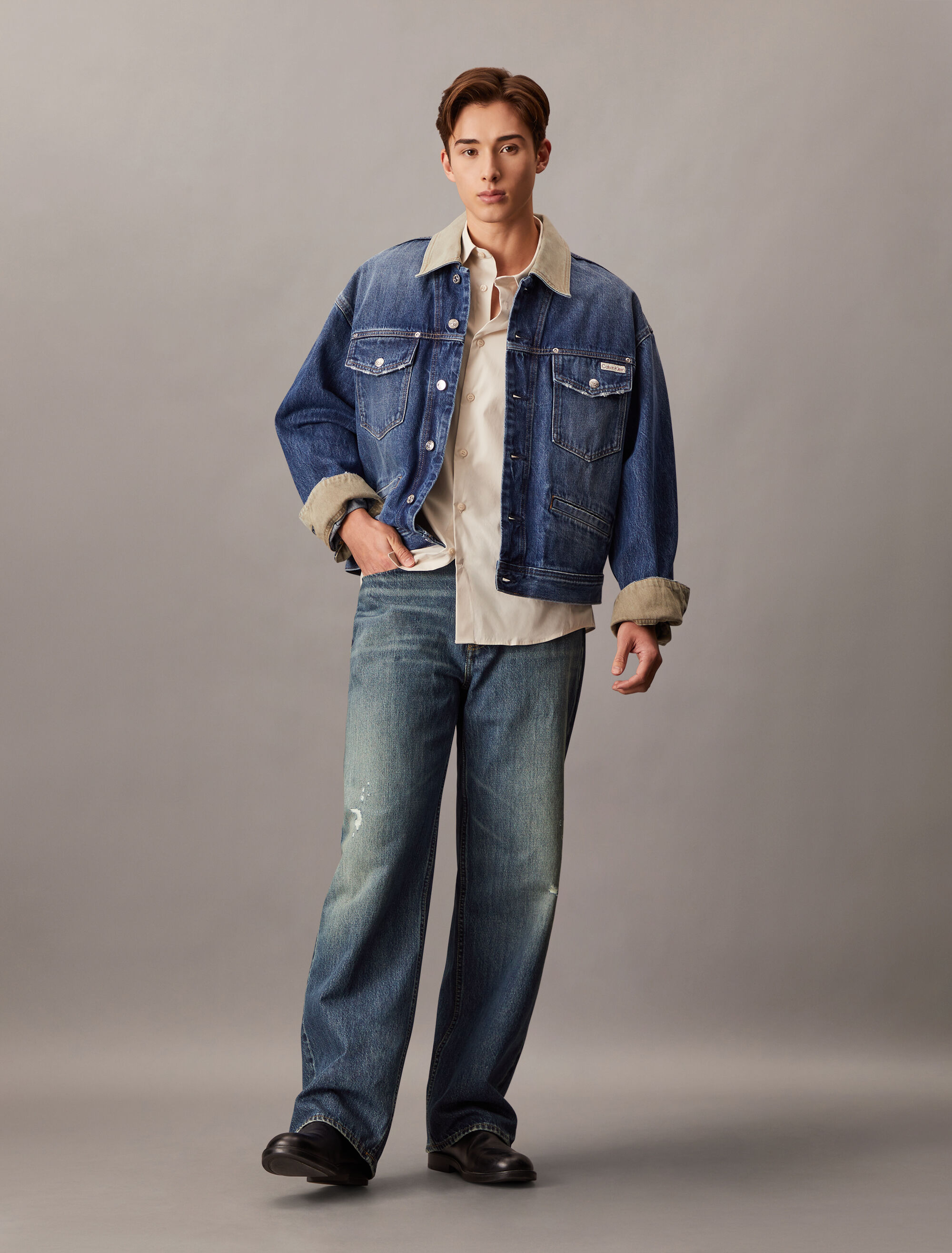 Baggy Jeans | blue | Calvin Klein Singapore