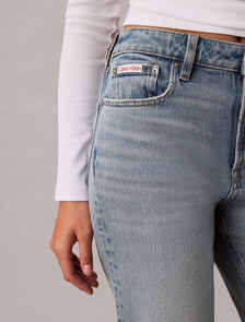 High Rise Straight Jeans, RIVERSIDE, hi-res