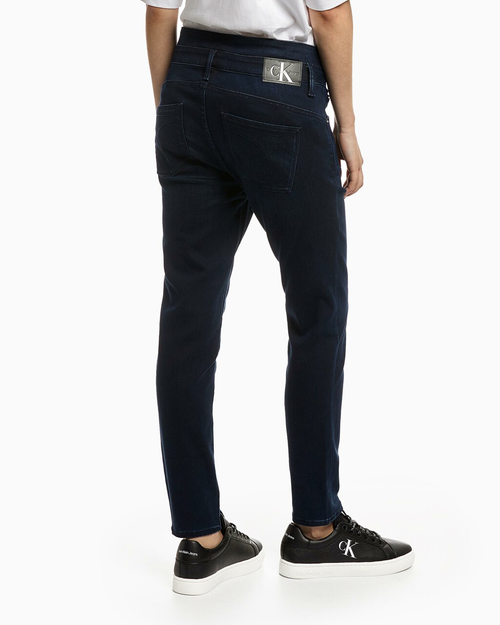 Sustainable Lyocell High Rise Body Skinny Jeans, Blue Black, hi-res