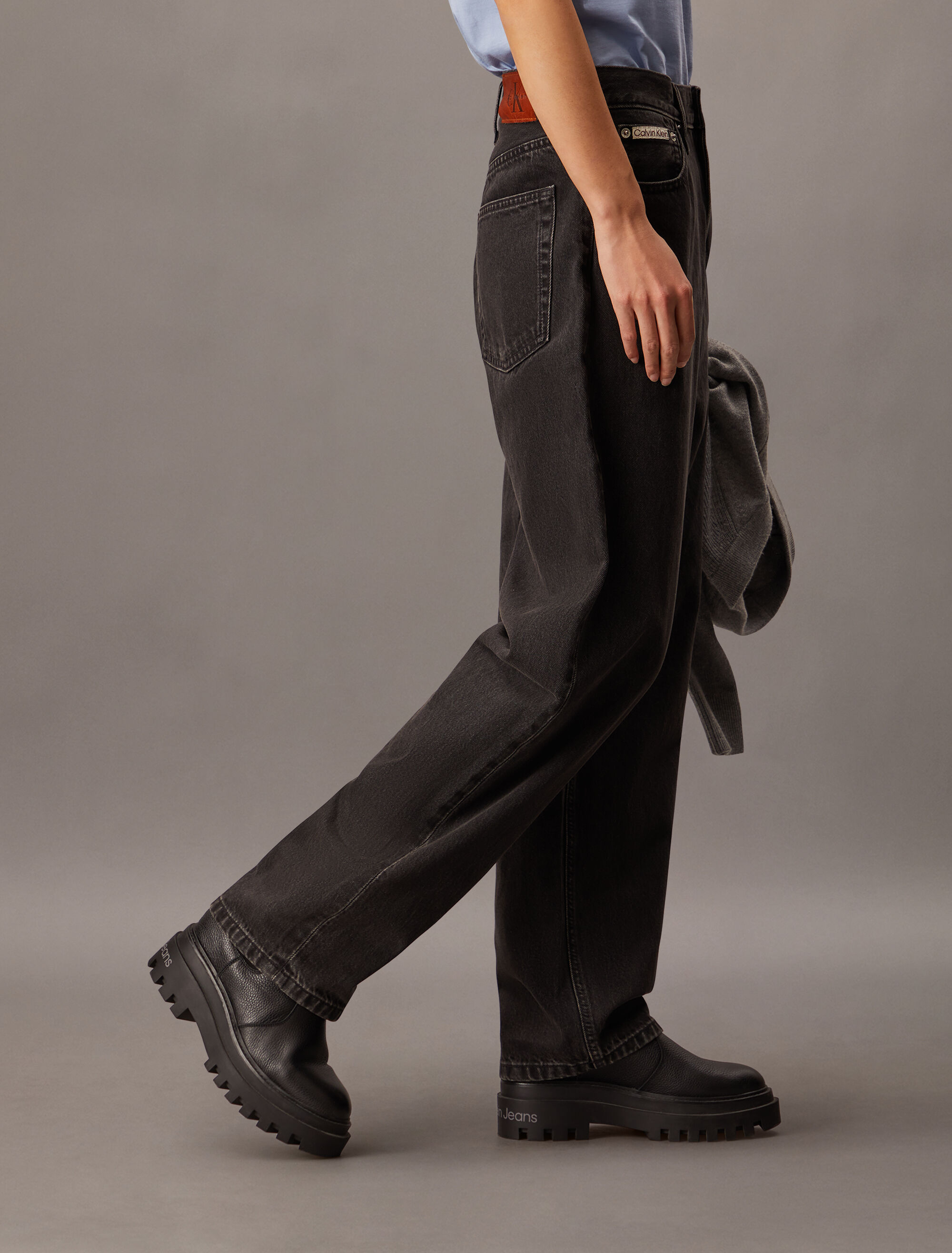 90's Loose Jeans | black | Calvin Klein Singapore