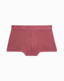CK Black Ultra Soft Cashmere Low Rise Trunks, Raspberry Blush, hi-res
