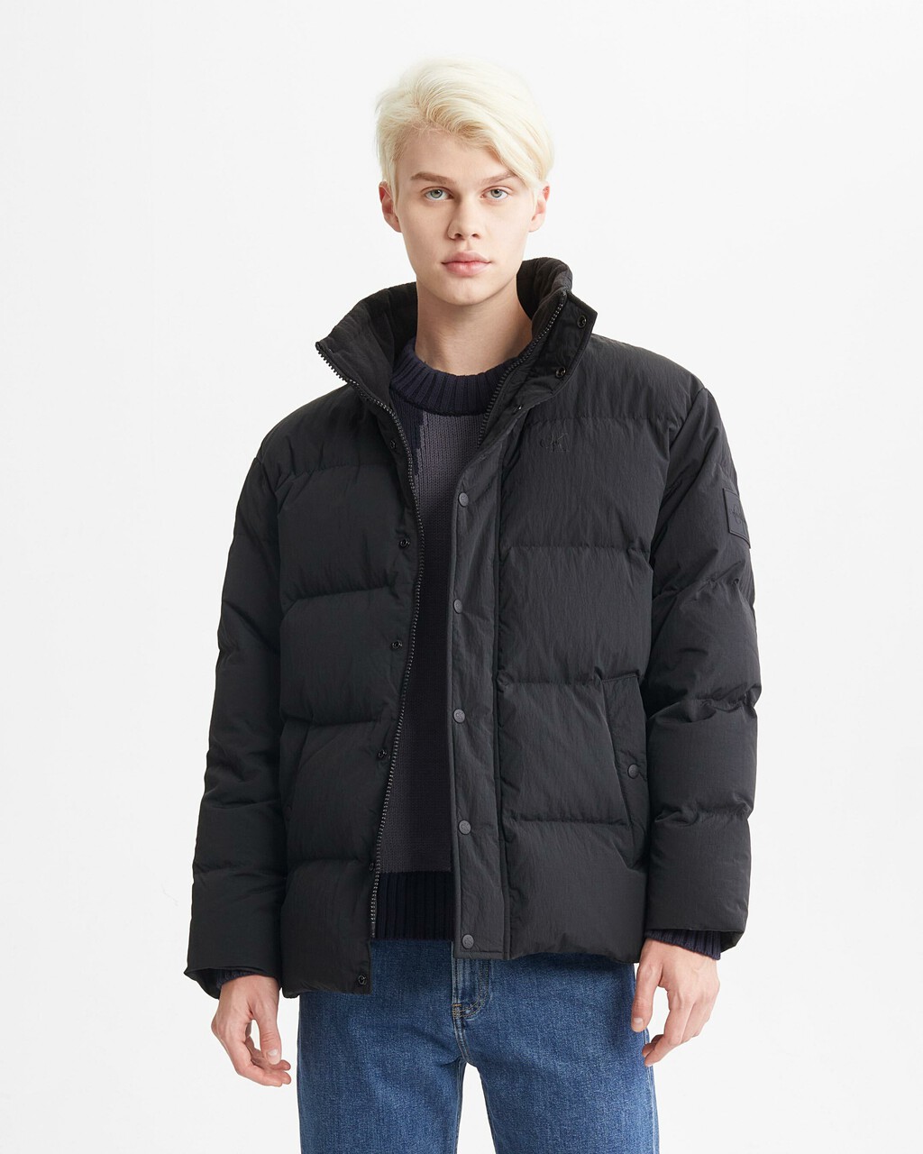 MODERN NEUTRALS OVERSIZED PUFFER JACKET, Ck Black, hi-res