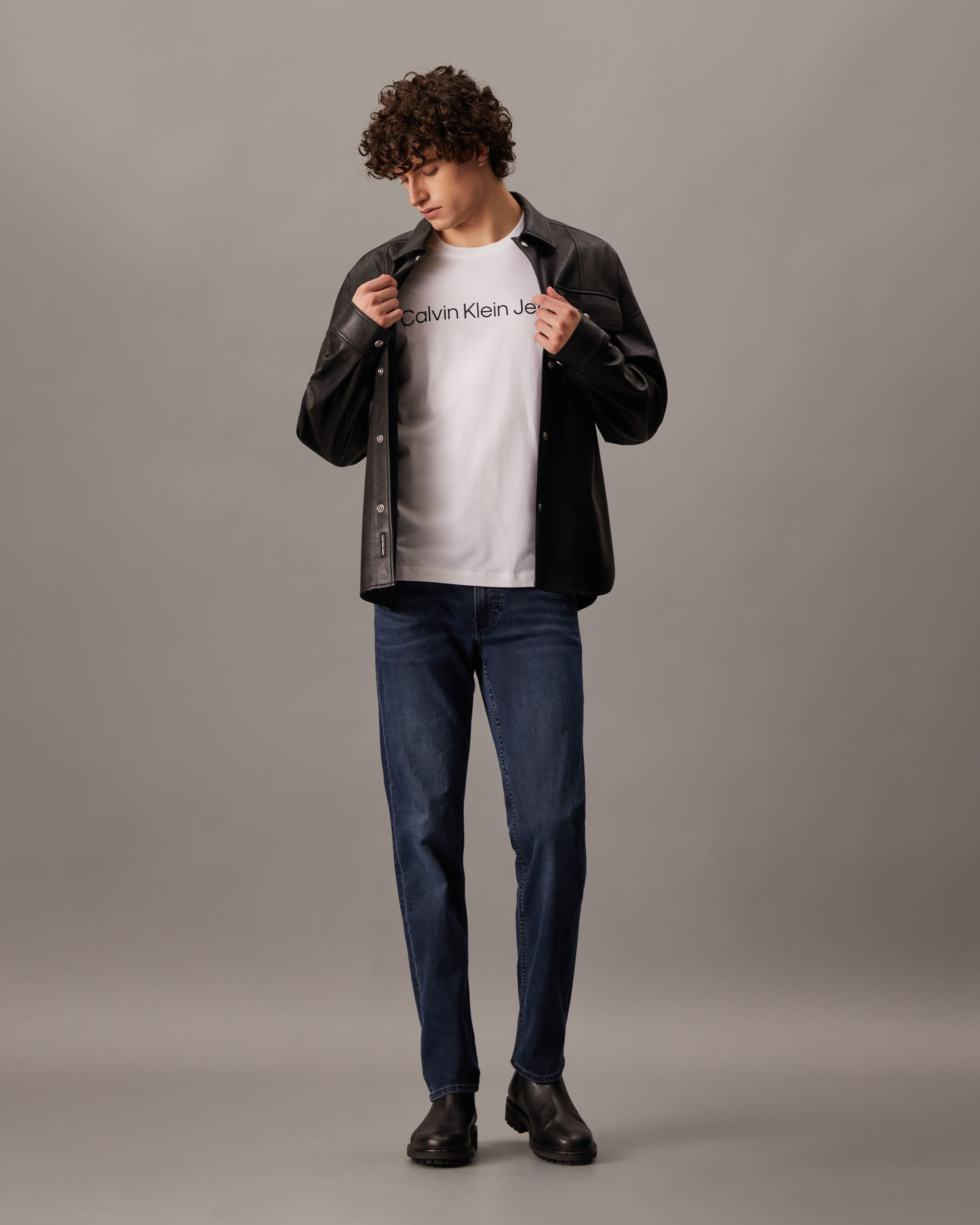 37.5 Dark Wash Body Jeans | blue | Calvin Klein Singapore 37.5 Dark Wash Body Jeans | blue | Calvin Klein Singapore