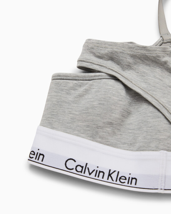 Modern Cotton Deconstructed Lightly Lined Bralette