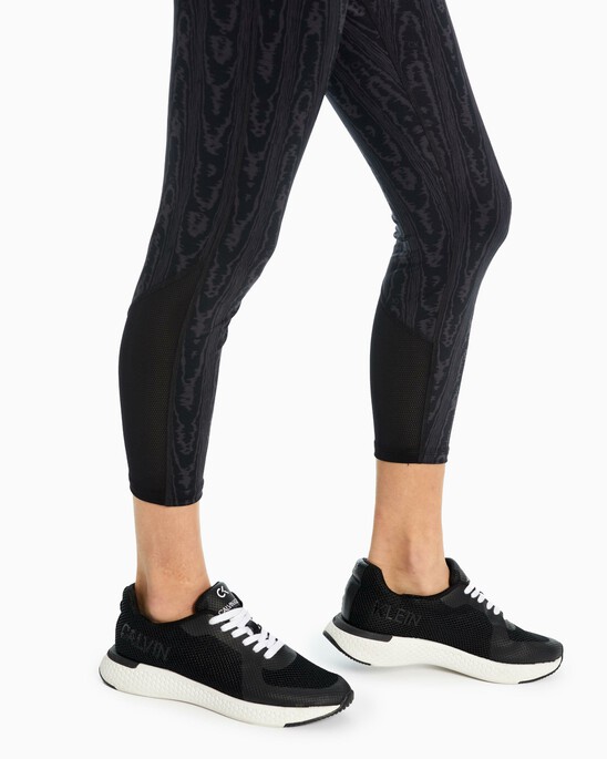 Moiré Cropped Leggings