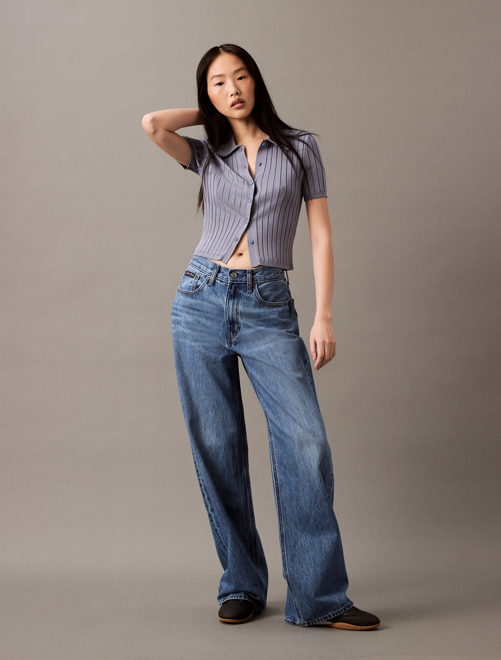 Ultra High Rise Wide Leg Jeans, WASHED SHORE, hi-res