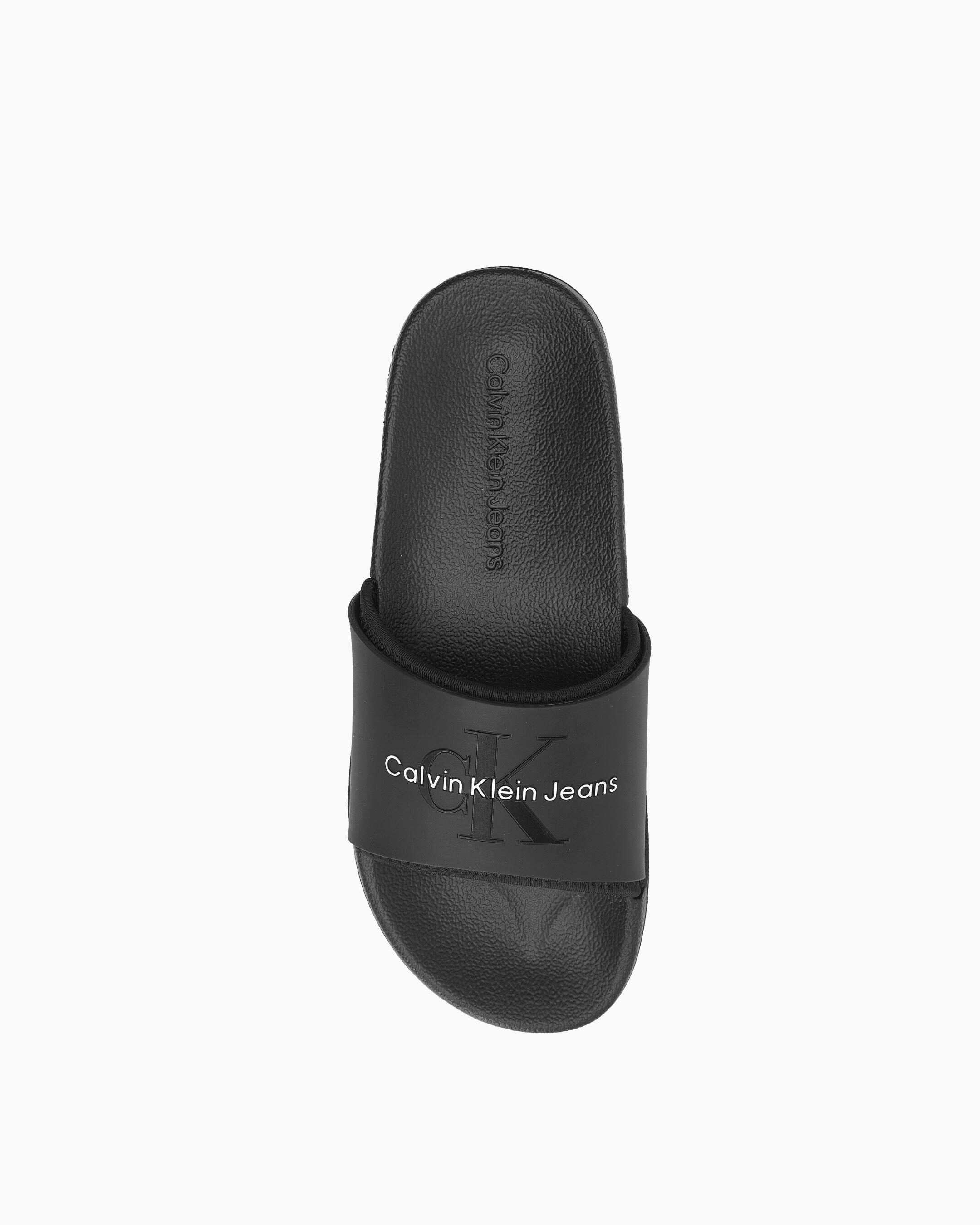 Norwich Monogram Slides black Calvin Klein Singapore