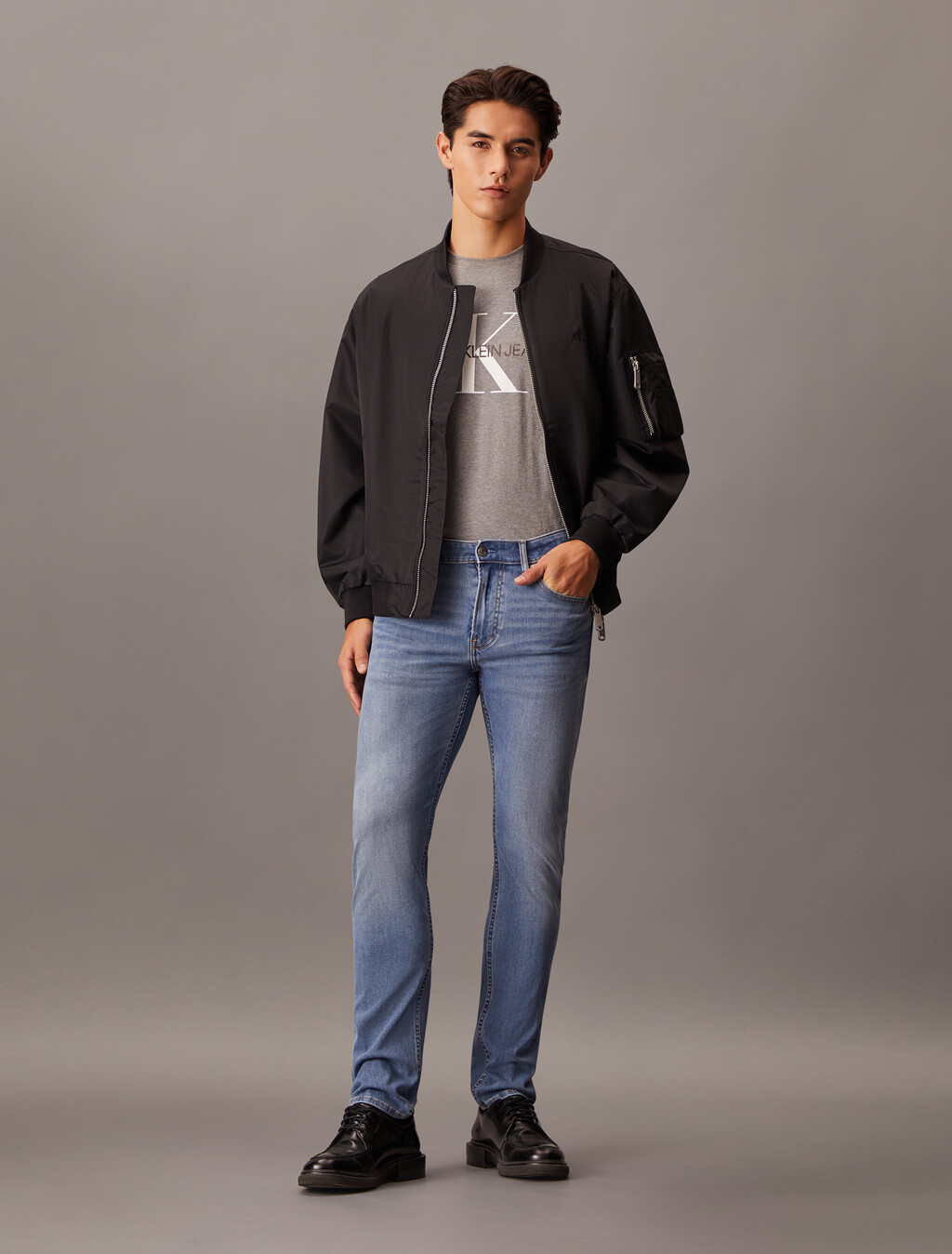 37.5 Bi-Stretch Slim Jeans, Denim Light, hi-res
