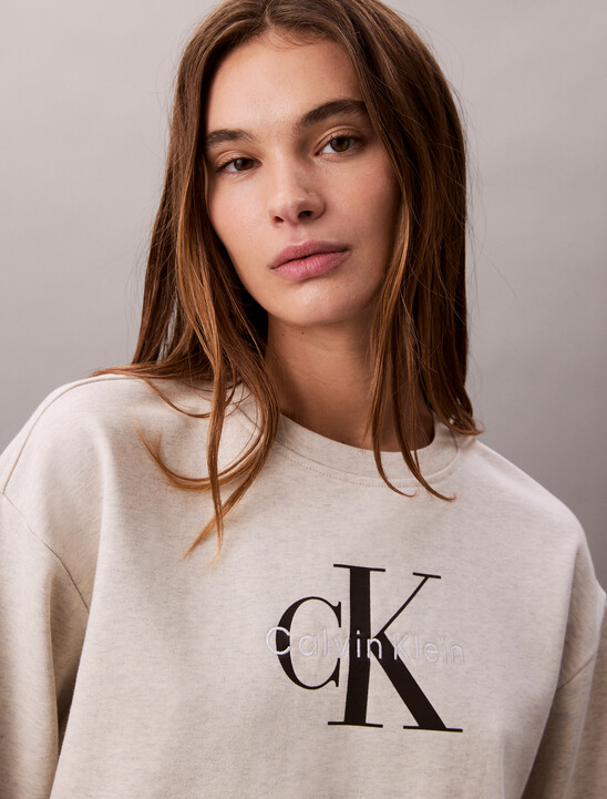 Cropped Monogram Sweatshirt