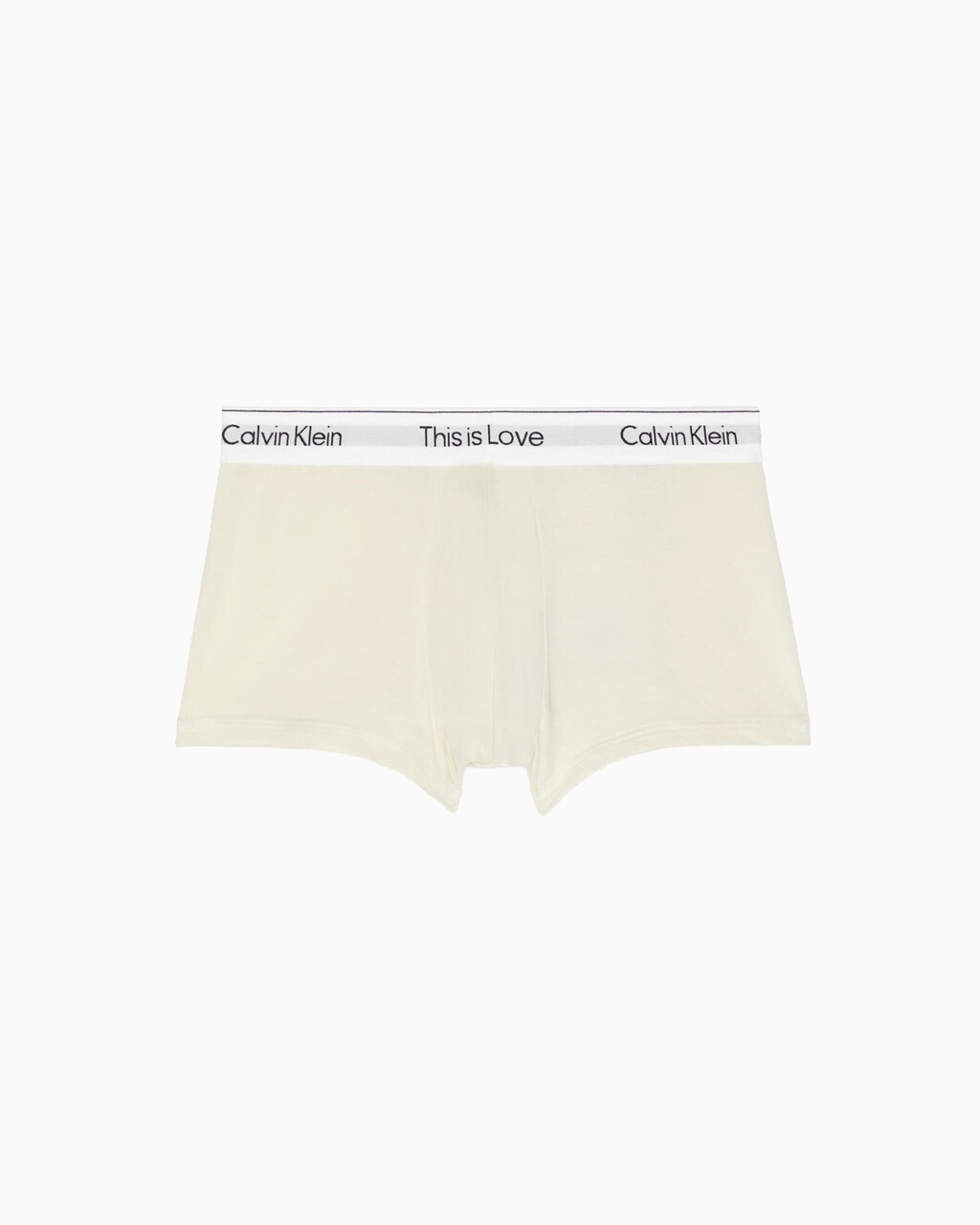 MODERN COTTON THIS IS LOVE TRUNKS, Ivory, hi-res