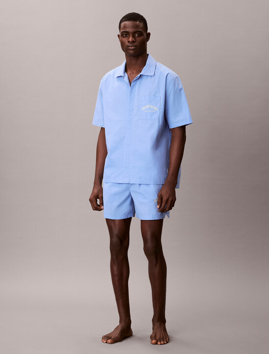 Cotton Crest Logo Pyjama Top