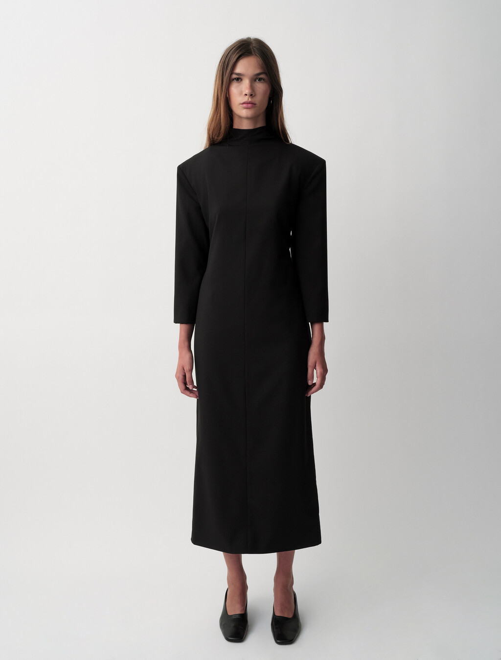 Addison Dress, Black, hi-res