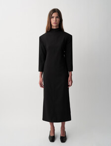 Addison Dress, Black, hi-res