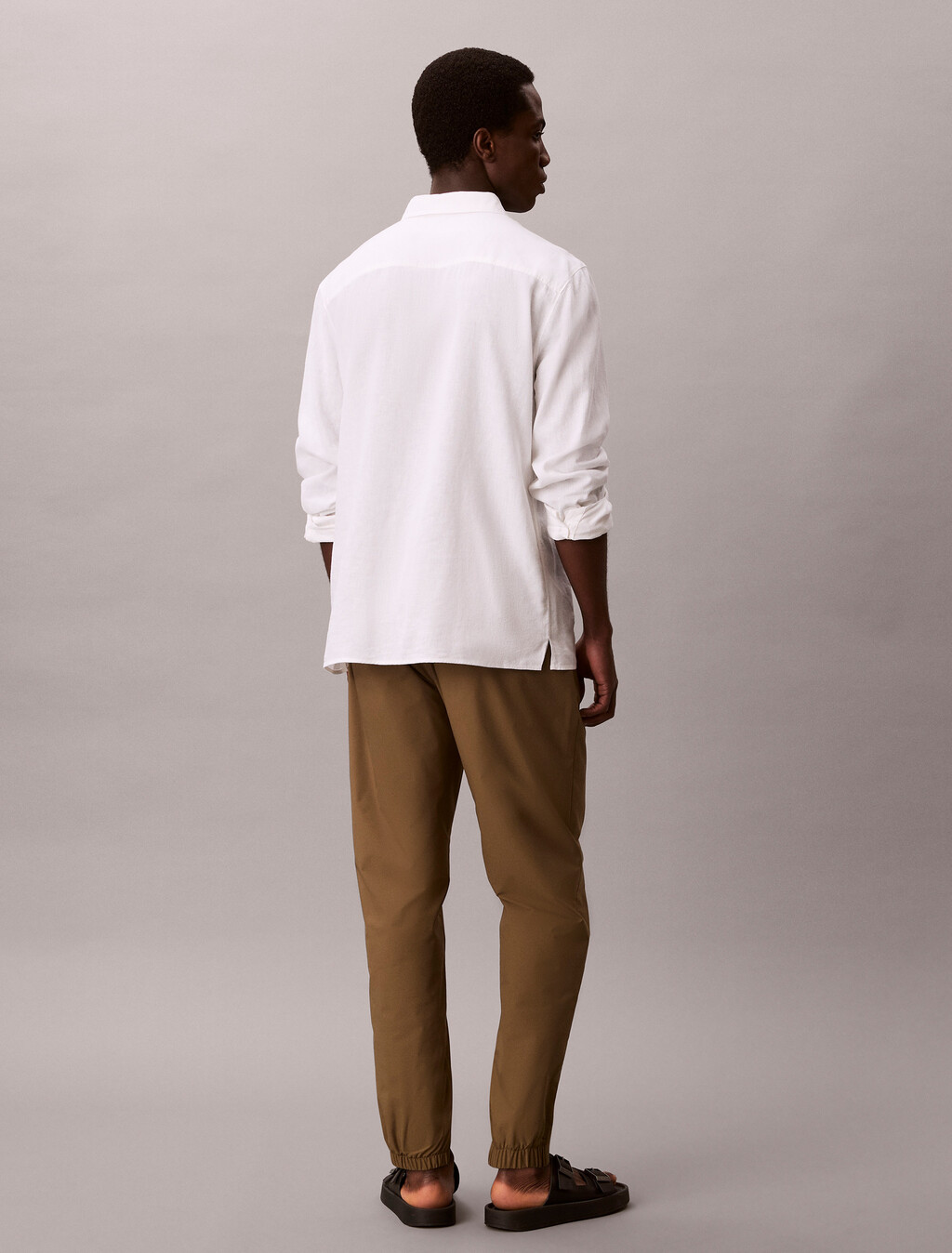 Slim Technical Pull-on Pant, Capers, hi-res