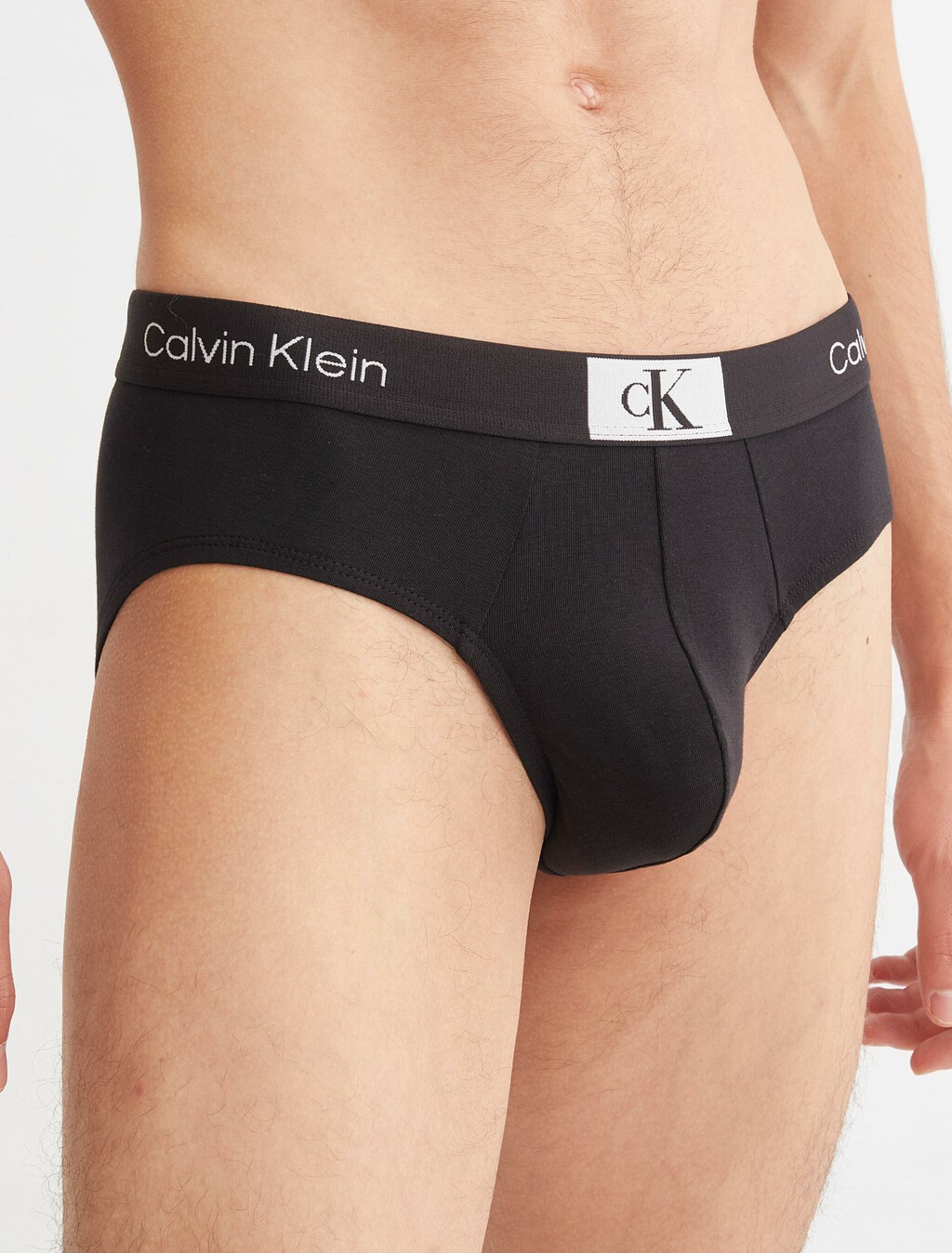 Calvin Klein 1996 Cotton Hipster Brief, Black, hi-res