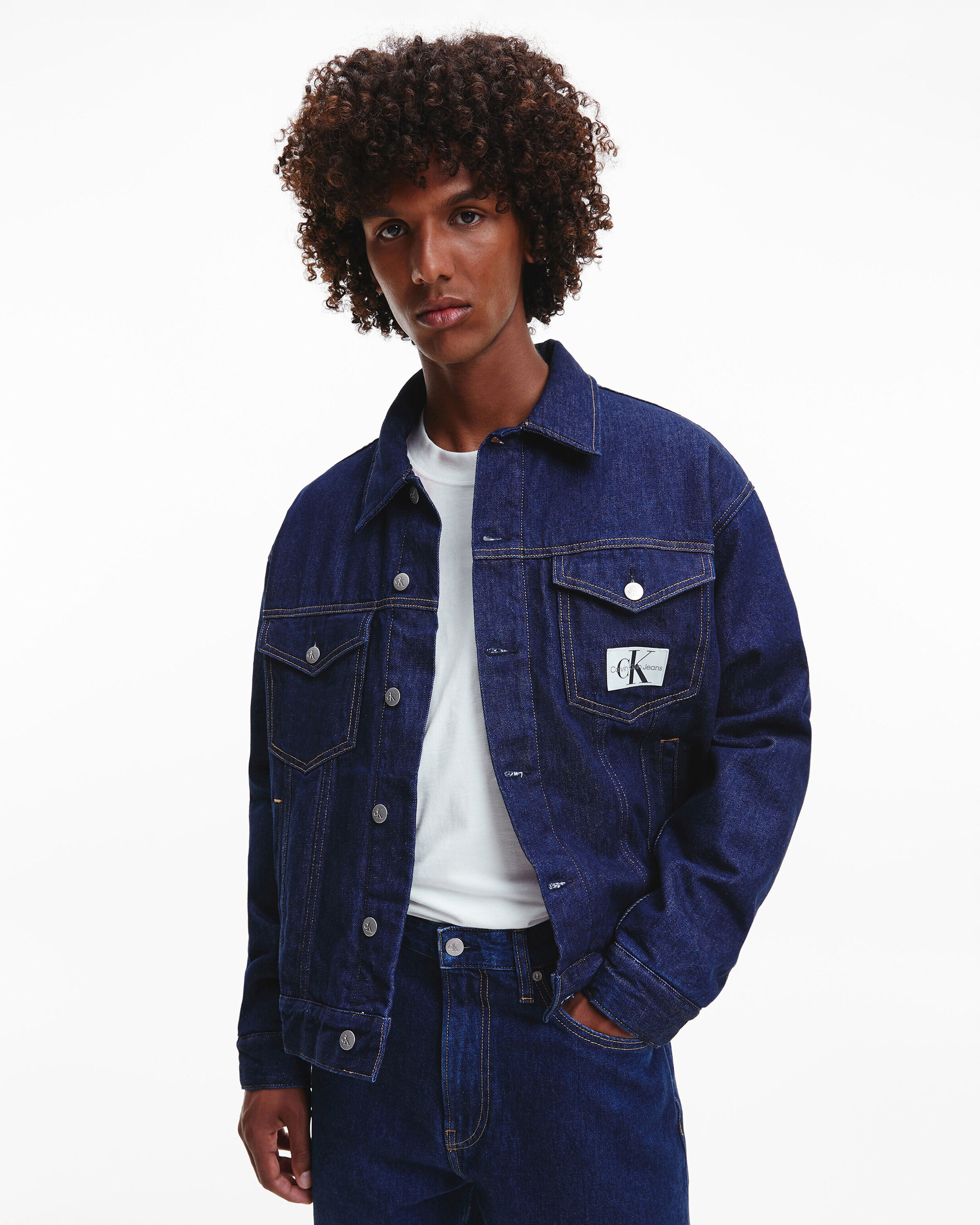 CALVIN KLEIN Crop denim Jacket – Domini Collective