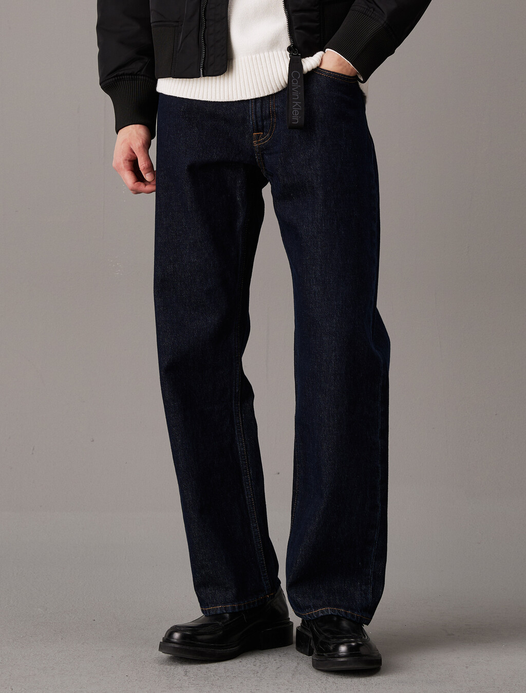 90's Straight Jeans, CK CLASSIC BLACK, hi-res