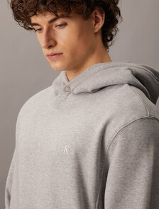 Heavy Cotton Logo Hoodie, Light Grey Heather, hi-res