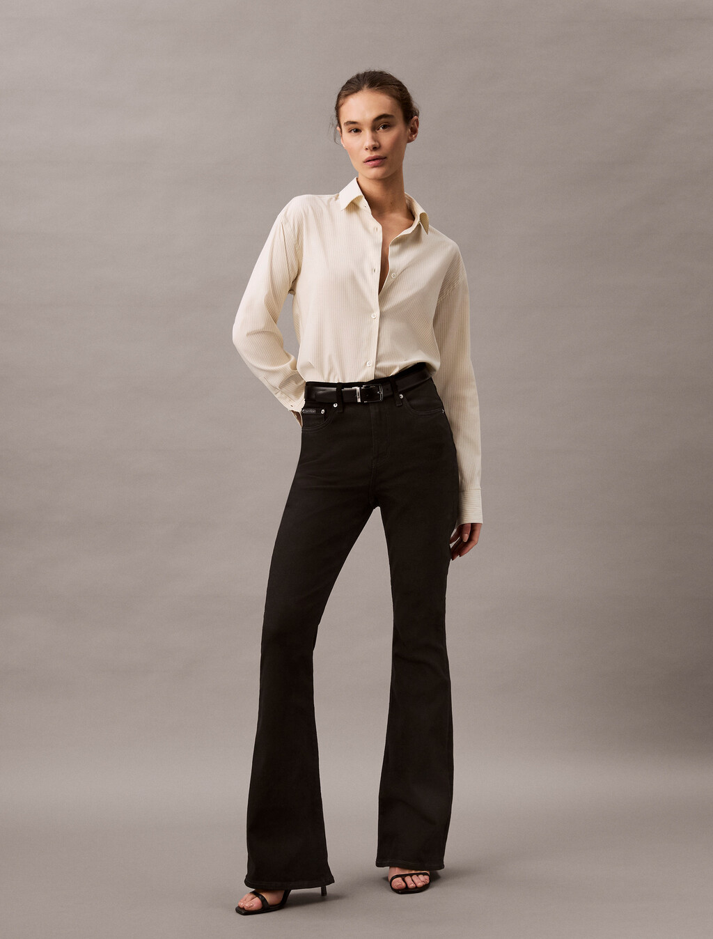 High Rise Bootcut Jeans, CK CLASSIC BLACK, hi-res