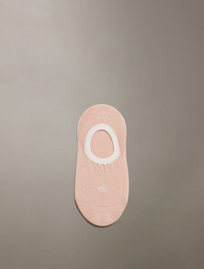 CK Logo Sneaker Liner Sock, DAWN PINK, hi-res