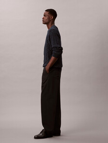 Allover Emblem Logo Relaxed Jumper, Magical Forest, hi-res