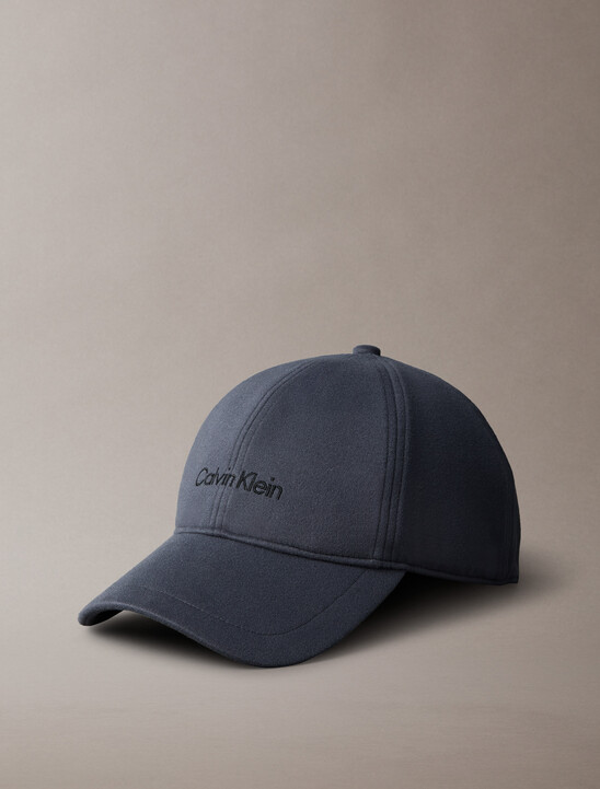 Layered Monogram Logo Graphic Baseball Cap