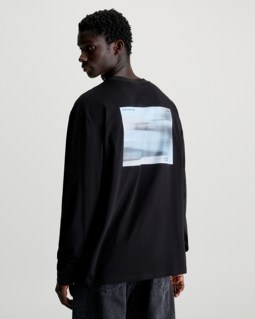 black calvin klein long sleeve