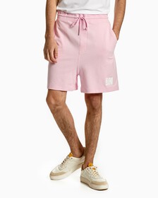 EMBOSSED LOGO SWEATSHORTS, BELLA, hi-res
