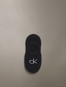 Monogram Liner Sock, BLACK, hi-res