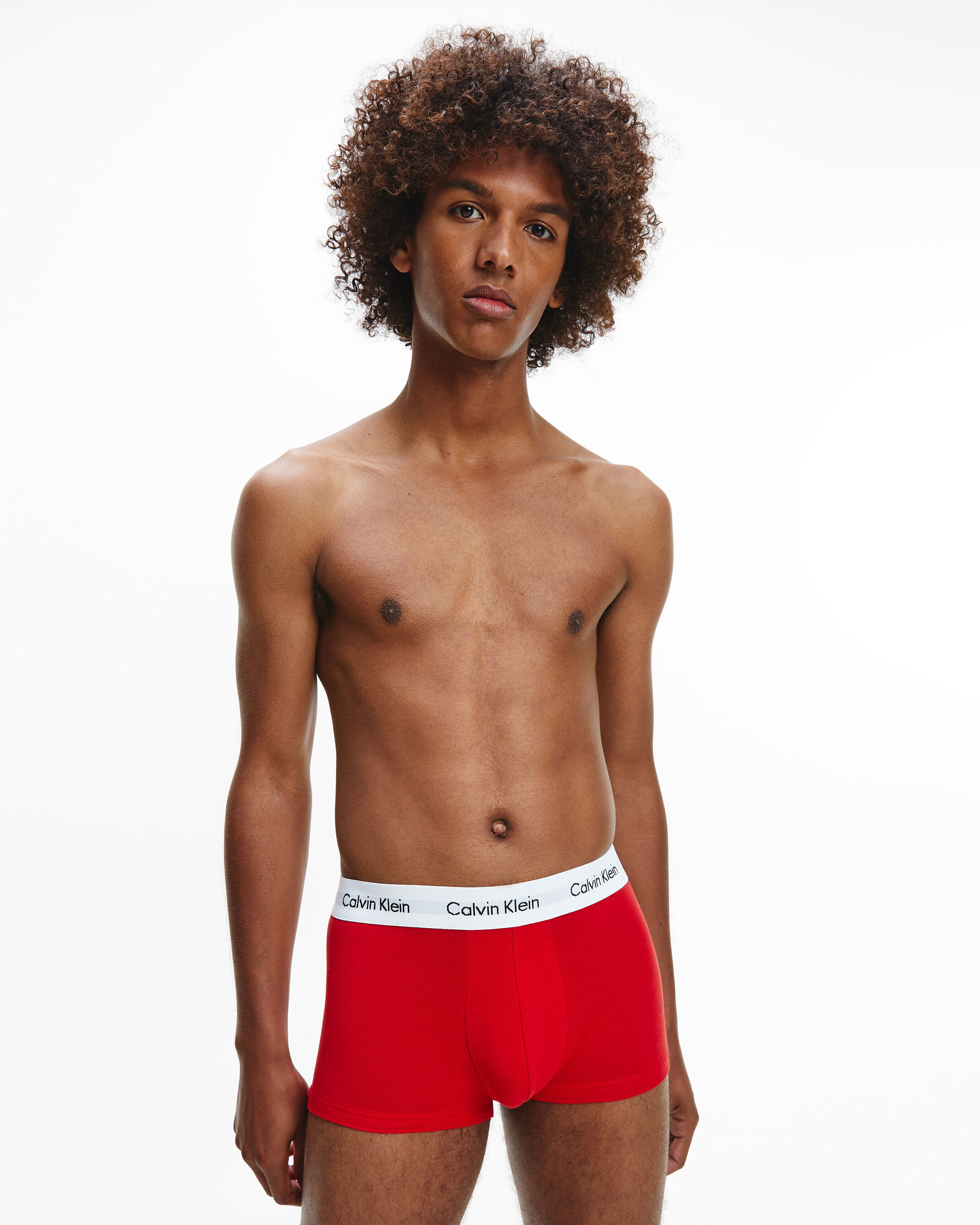 Cotton Stretch 3 Pack Low Rise Trunk multi Calvin Klein Singapore