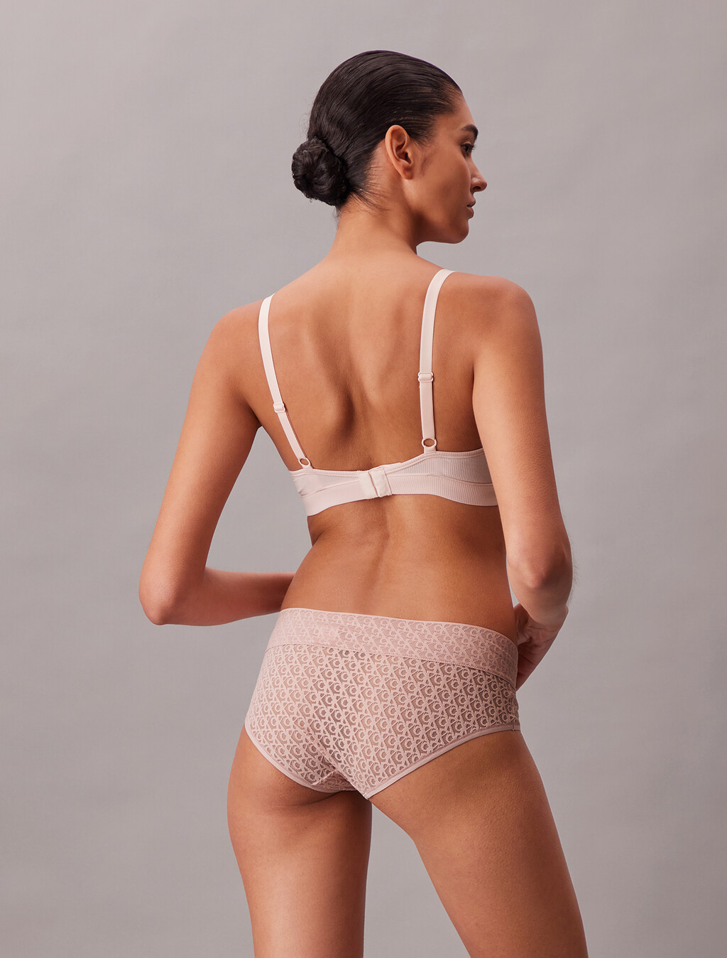 Microfiber Rib Knit Triangle Bra, NYMOH'S THIGH, hi-res
