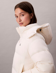 Short Down Puffer Jacket, Jet Stream, hi-res