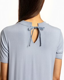 Monogram Dress, Silver Sky, hi-res