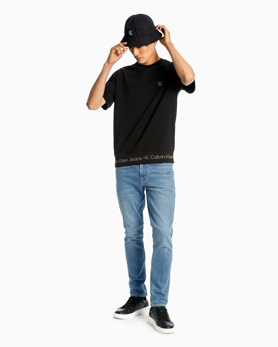 CK Logo Dome Bucket Hat