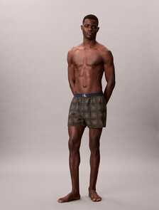 CK X Cotton Monogram Slim Boxer, SORTING LOGO SHORELINE, hi-res