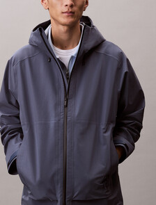 Lunar New Year Hooded Shell Jacket, Navy Fleet, hi-res