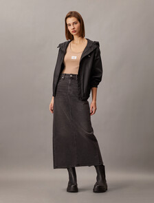 Body Stretch Rib Knit Tank Top, Tuscany, hi-res
