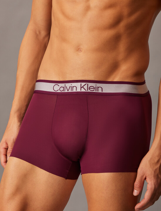 Tonal Logo Microfiber Low Rise Trunks