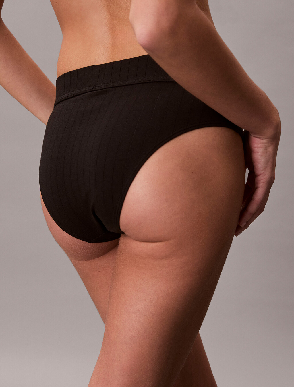 Bikini Briefs - Heritage Classic Cotton, Black, hi-res