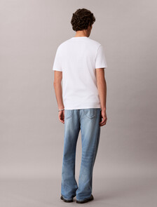 Script Logo Tee, Bright White, hi-res