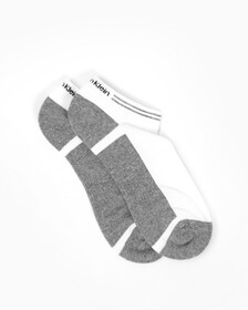 Men's 1 Pack Half Cushion Low Cut Socks, LT.GREY, hi-res