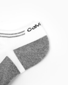 Men's 1 Pack Half Cushion Low Cut Socks, LT.GREY, hi-res